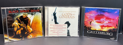 #ad Black Hawk Down Gods And Generals amp; Gettysburg Lot of 3 CDs $21.00