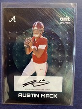 AUSTIN MACK 2025 Onit Gravity Alabama Crimson Tide On Card Auto Autograph /35