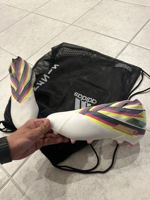 Adidas Nemeziz 19+ FG Polarize White/Shock Pink US size 7.5