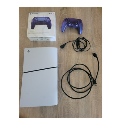 Sony PlayStation 5 Heimkonsole weiß-schwarz, DualSense Controller