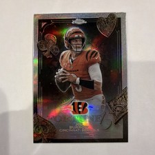 Topps 2025 Chrome Fortune 15 Joe Burrow Refractor Bengals #F15-5
