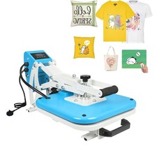 High Pressure 15"x15" Sublimation Heat Press Machine with Magnetic Slider Drawer