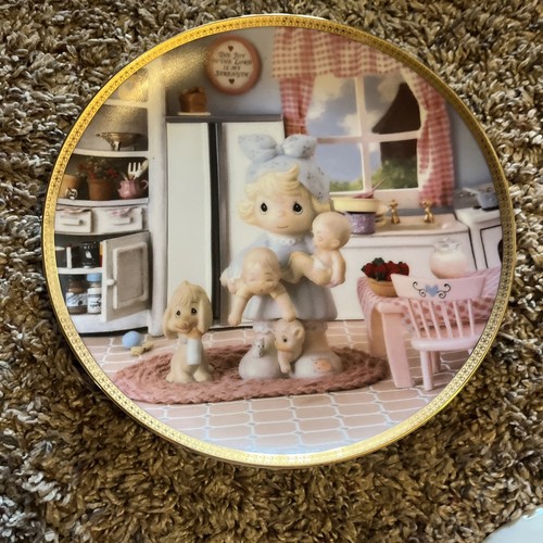 Set Of Ten precious moments vintage plates hamilton collection - Picture 18 of 24