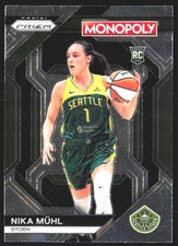 2024 Panini Prizm Monopoly WNBA #WNBA26 Nika Muhl All-Star Seattle Storm