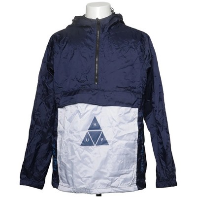 HUF, Anorak, Größe: M, Blau/Weiß, Polyamid/Polyester, Sonstiges, Herren #zi0