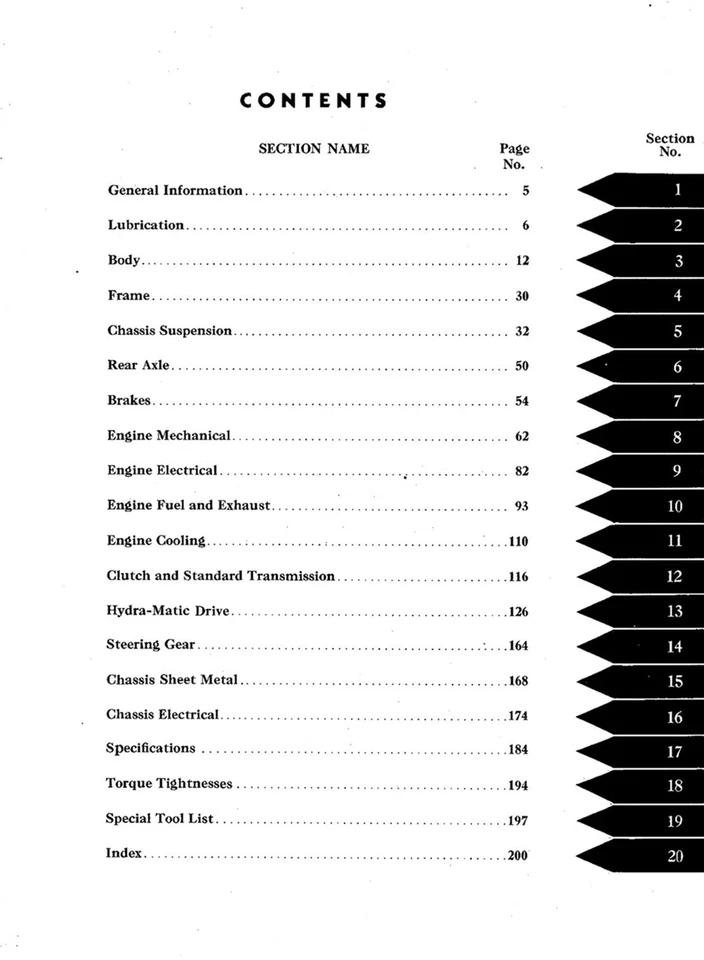 1948 Cadillac Shop Manual para todos os modelos Serviço de Reparo Livro Motor Fiação Trans - Imagem 3 de 3