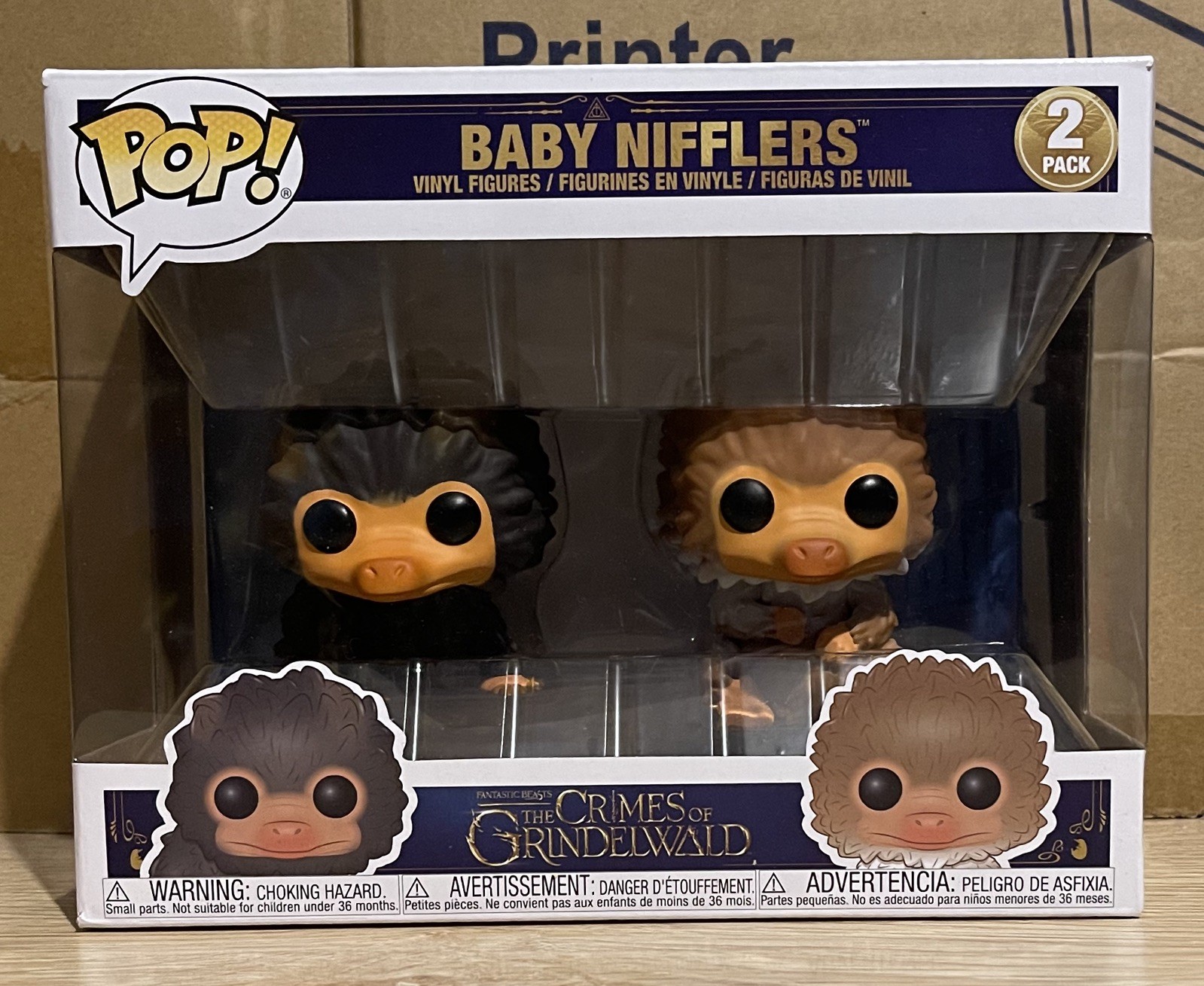Fantastic Beasts Baby Nifflers 2-Pack Funko Pop! Vinyl