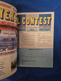 Nintendo Power Magazine 26 Robin Hood Metroid Poster SNES NES Excellent Conditio