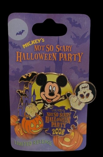 Limited Release Disney Mickeys Not So Scary Halloween Party Pin 2008 * JK4 aw - Picture 2 of 3