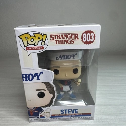 Funko Pop Stranger Things Steve Harrington #803 Scoops Ahoy Figure