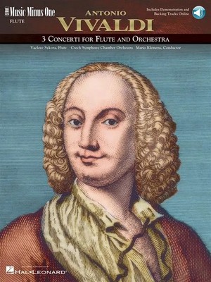 3 Concerti for Flute & Orchestra | Music Minus One Flute | Antonio Vivaldi