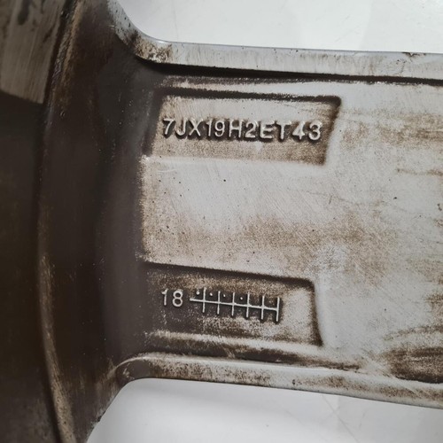 VW TIGUAN MK2 (AD) 7JX19 VICTORIA FALLS 5 SPOKE ALLOY WHEEL GREY 5NA601025Q - Picture 16 of 23