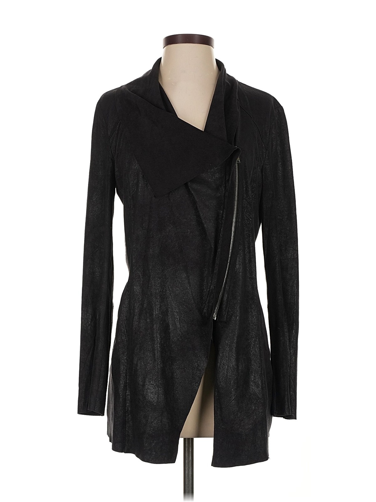 Mango Women Black Coat S