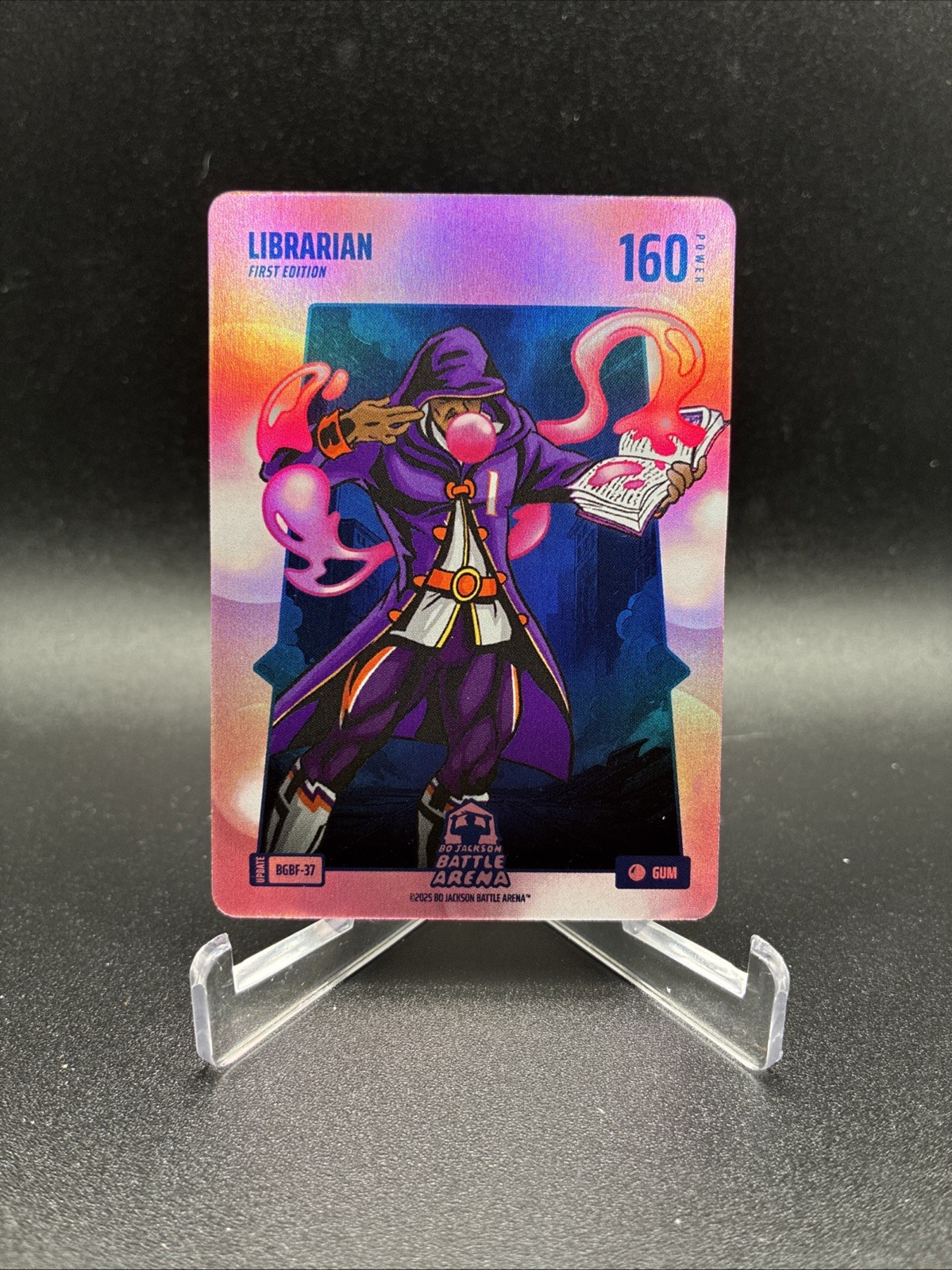 Bo Jackson Battle Arena Bubble Gum Battlefoil Devin Booker Librarian #BGBF-37