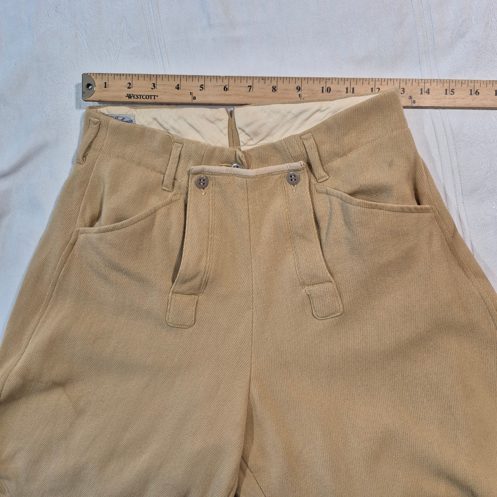 THE TAILORED SPORTSMAN EQUESTRIAN ENGLISHRIDING PANTS 26x22 (STAINED)