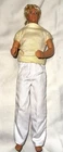 1968 Mattel Ken Doll, long Blonde rooted Hair, Blue Eyes, twist waist bendable