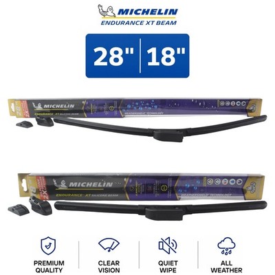 Michelin Endurance XT Beam 28''/18'' Wiper Blade Set 2-Pc For Nissan Quest 04-09