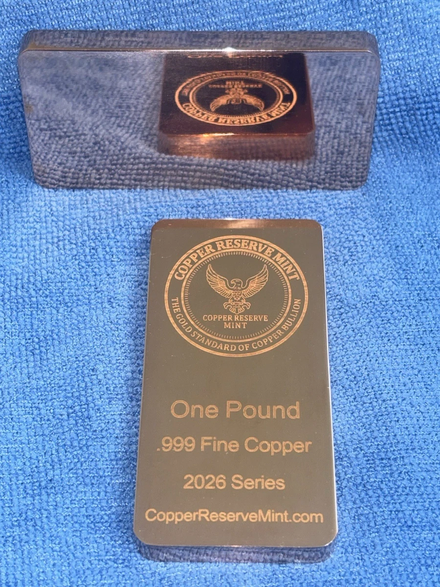 Copper Bullion Bar Pound for sale | eBay