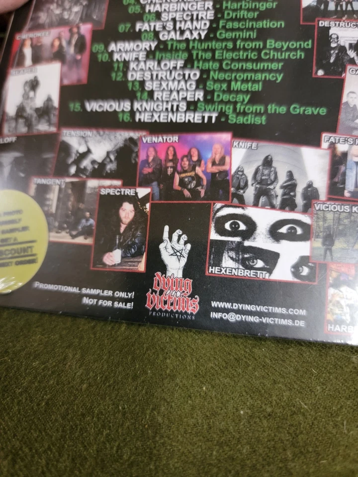 Dying Victims Productions Sampler Underground Armory Knige Venator Tangent - Image 4 of 4