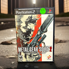 Konami Metal Gear Solid 2: Sons of Liberty PS2 NTSC-U/C w/ Manual & Case