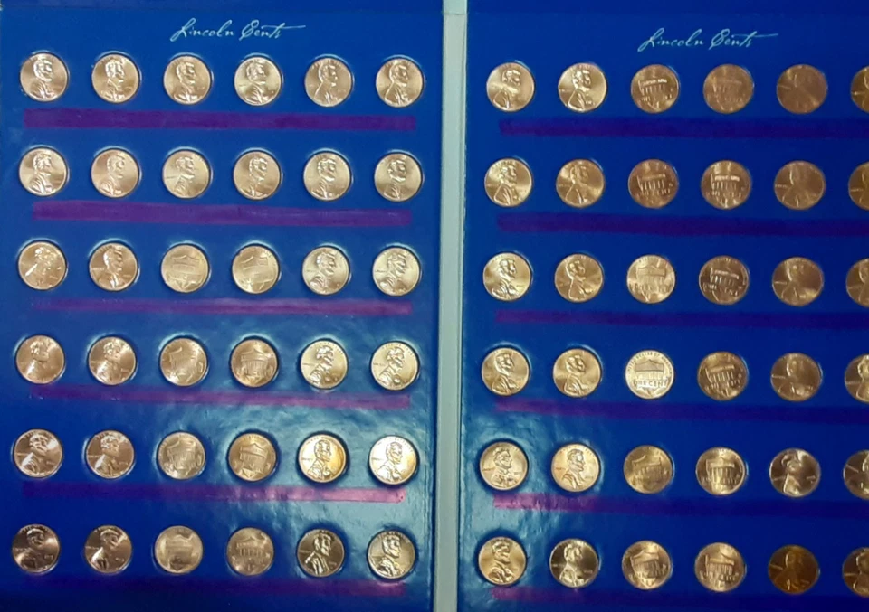 lincoln penny collection 1909-2025 wheat year cent set additional set ship free - Image 4 of 4
