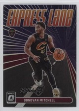 2023-24 Panini Donruss Optic Express Lane Purple Prizm Donovan Mitchell #19 pi4