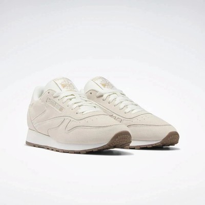 Reebok Men's Classic Leather Chalk Sneakers Size 10.5 us HQ7139