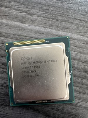 Intel Xeon SR0PH E3-1220 V2 3.1GHz Quad Core LGA 1155 CPU Processor
