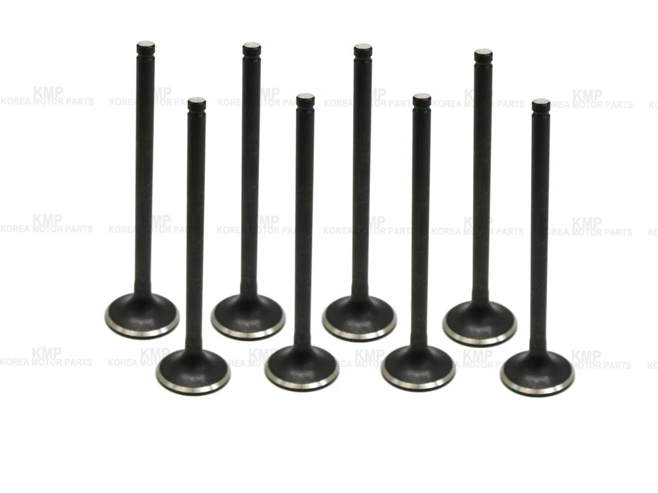 Válvulas de escape OEM✅ 8 PIEZAS para Kia Rio 2001-2005 0K30E-12121 Foto 2 de 4