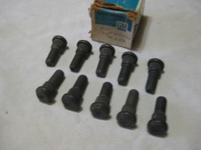 Nos Chevy 150 210 Belair 1955-1957 Impala 1958-1964 Gm Wheel Lug Nut Bolt Pak10
