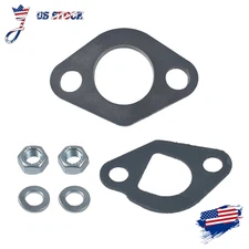 Exhaust Flange Plate & Gasket Generator for Predator 212cc GX160 Go Kart
