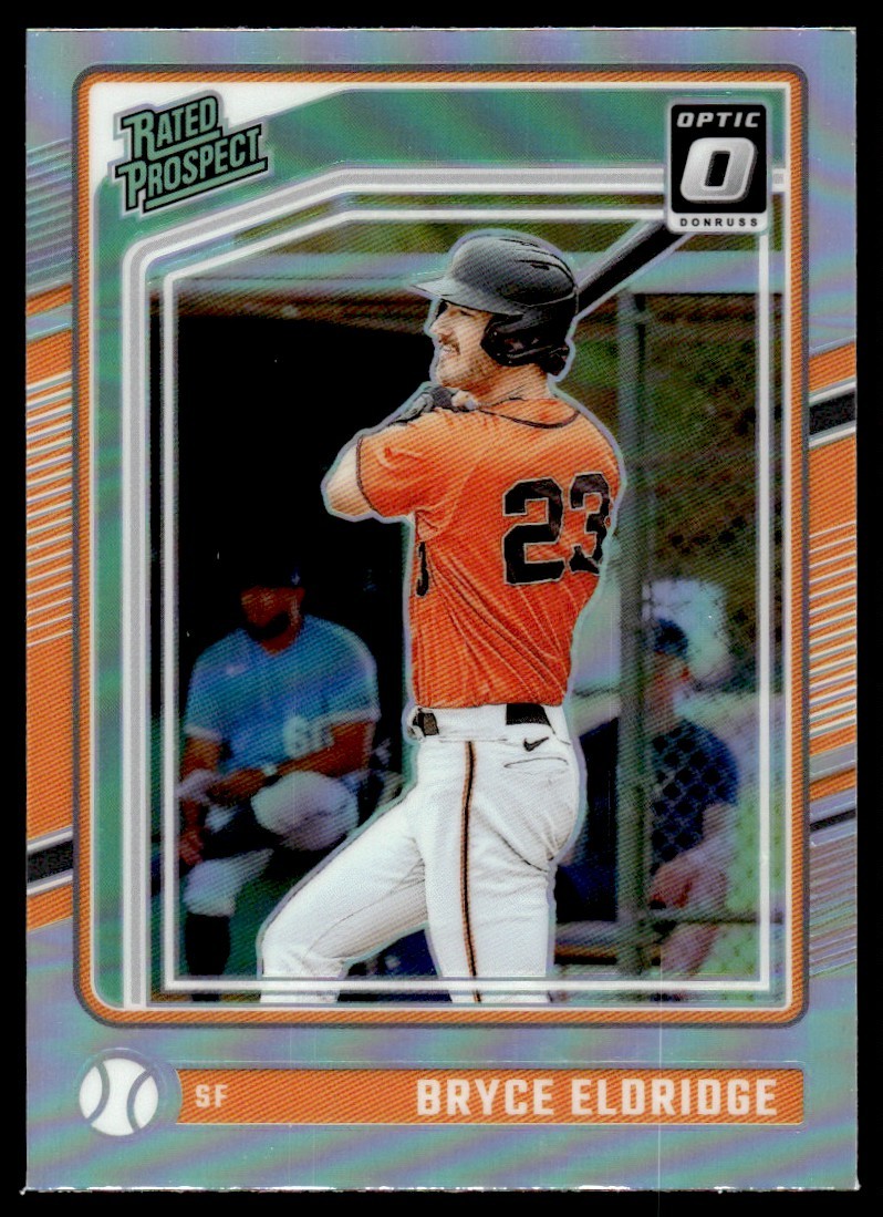 2024 Donruss Optic Rated Prospect Holo Bryce Eldridge San Francisco Giants #134