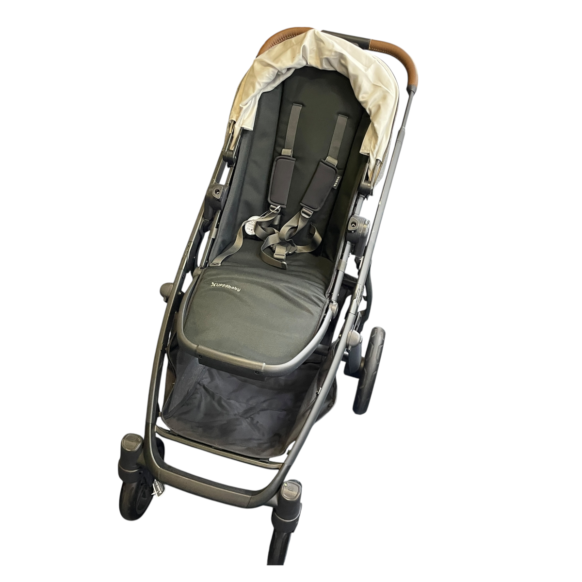 UPPAbaby Vista V2 Stroller Gray w/ Bassinet travel bag #U3589