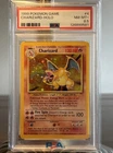 1999 POKEMON BASE SET UNLIMITED #4 CHARIZARD-HOLO PSA 8.5