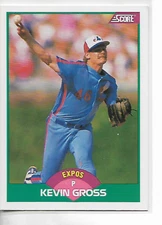 1989 Score Traded Kevin Gross Card