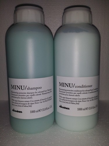 Davines Minu Shampoo and Conditioner liters Set
