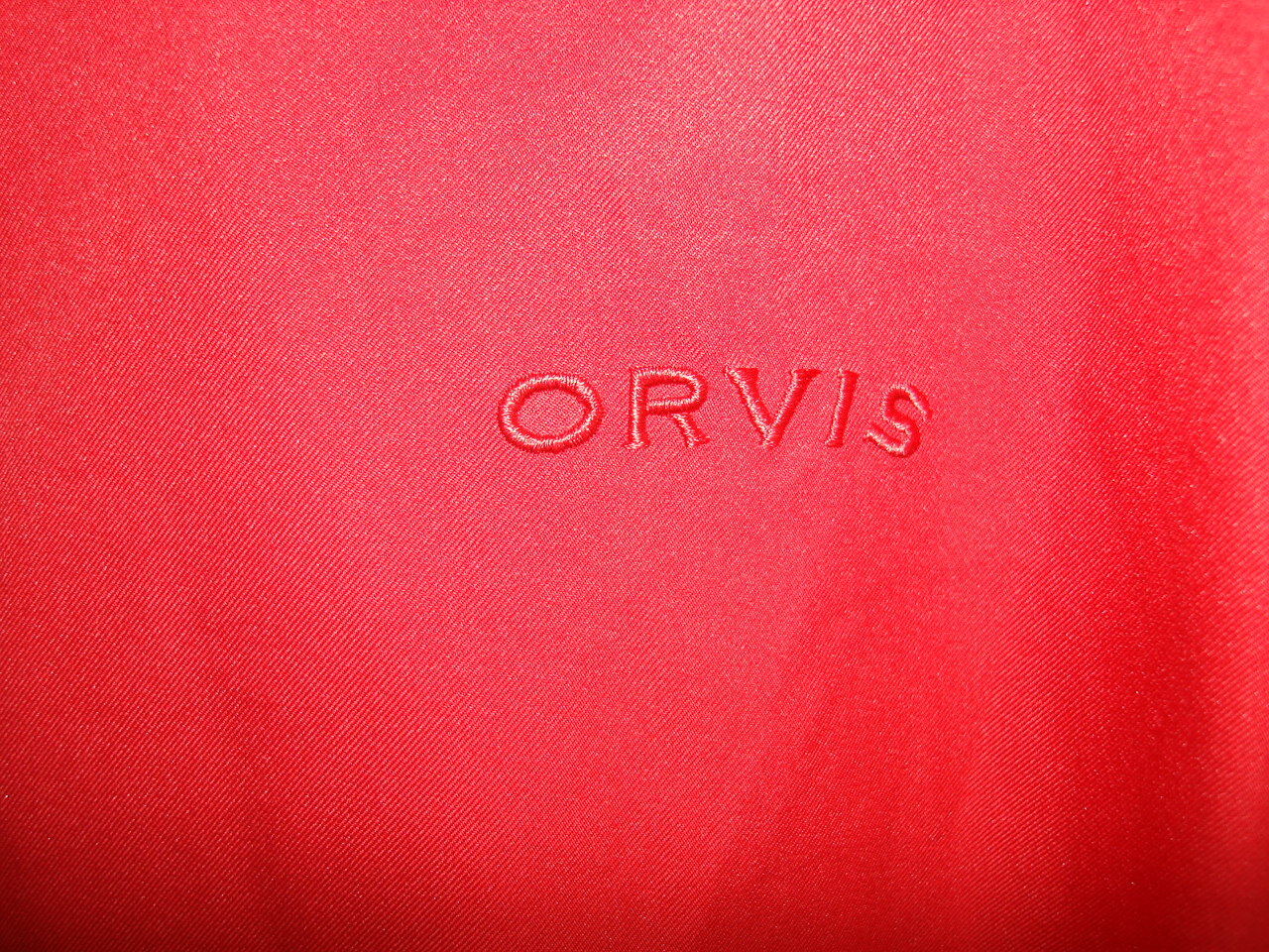 ORVIS SOLID RED CASCADE BONE-DRY FLEECE LINED JAC… - image 2