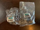 CABINET KNOBS 1-3/8" Oval Milan Knob Antique Pewter Lot x2pks Laurey 59406
