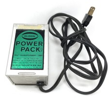 Power Supply Pack Toy Transformer 3581 Eldon Industries DC 6V MAX Tested Works