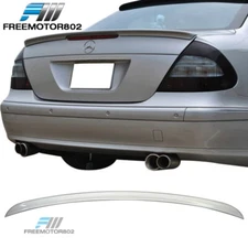Fit 03-09 Benz E-Class W211 AMG Style Rear Trunk Spoiler Lip Painted #744 Silver