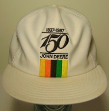 1987 John Deere Snapback Vintage Trucker Hat Made in USA Louisville Mfg. Co.