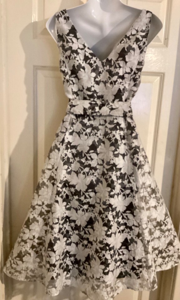 Phase Eight fit and flare occasion dress size 14 party wedding cruise cocktails eBay