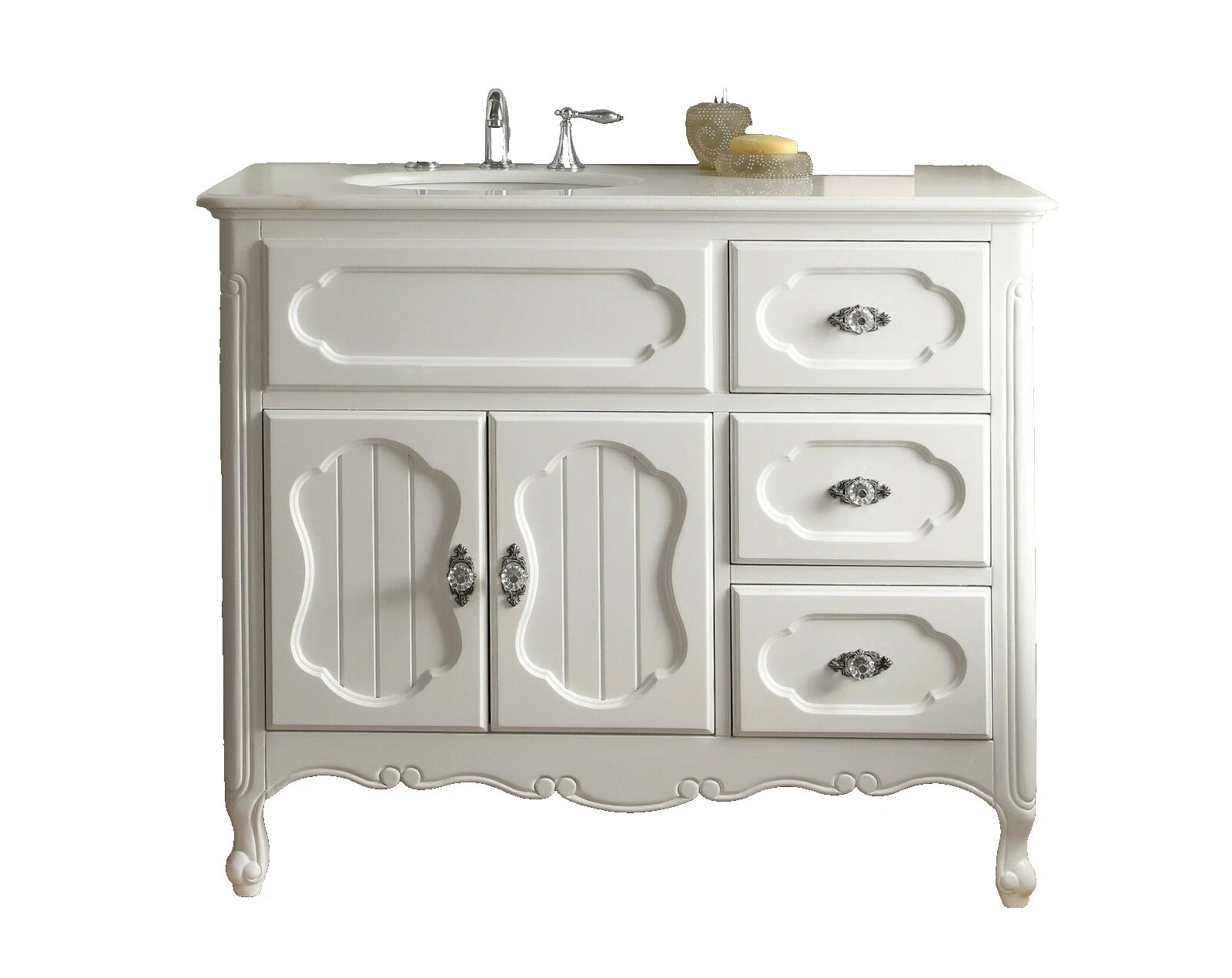 French Country Vanities & Makeup Tables