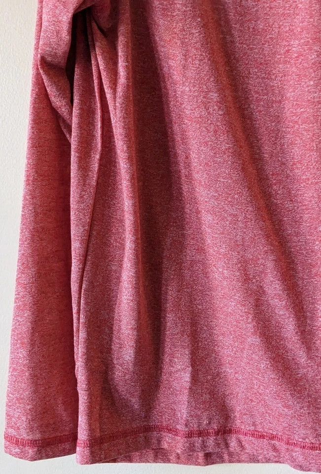 International Report Essentials Men's Red Long Sleeve Shirt Size Medium New - Image 3 of 4