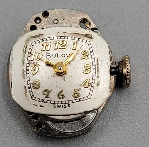 Vintage 10krgp Bulova 1953 Ladies Wind Watch 17 Jewels 16mm Runs L3 - Picture 10 of 12