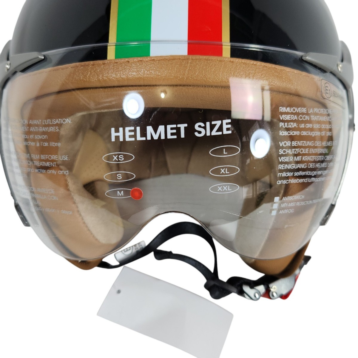 NTNK N325 Soxon Imola Black Size L - M Motorcycle Scooter Helmet