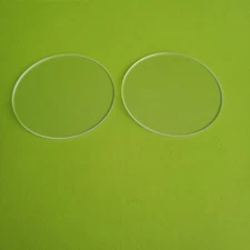 3pcs ! JGS2 35*2.0mm Fused Silica Window Quartz Glass disk