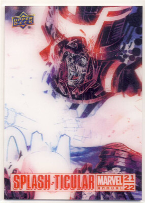 Upper Deck Marvel Annual 2021-22 3D Splashticular N1S-20 Galactus SSP