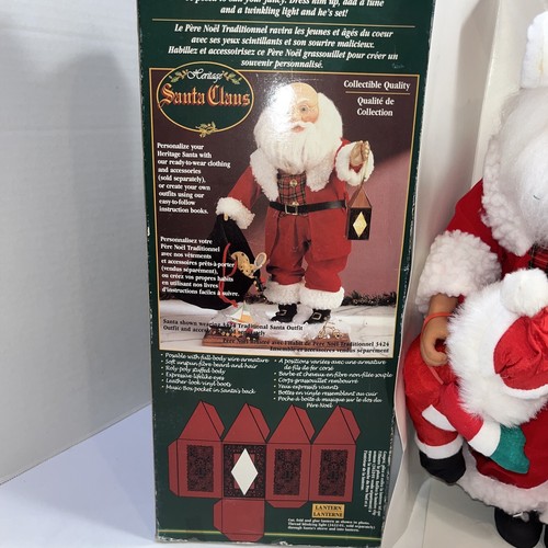 Heritage Santa Claus Deluxe Collectible Santa Doll Ready to Dress 1994 NIB 16 in - Picture 7 of 8