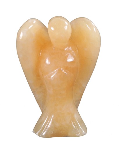 Engel Edelstein Figur Schutzengel Glücksbringer stehend mit Standfläche 25-35mm - Bild 11 von 21